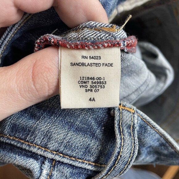 Gap Jeans Women's 4A 1969 Classic Fit Stretch Blue - Picture 7 of 12